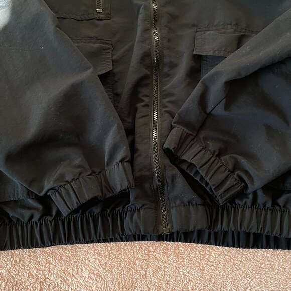 Vintage Burlington Vermont Windbreaker Bomber Jacket - Picture 6 of 8